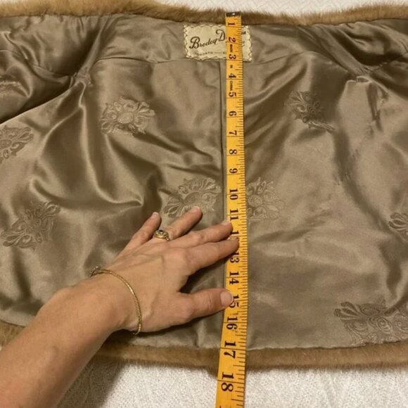 Gorgeous Brown Fur Stole - Picture 7 of 9
